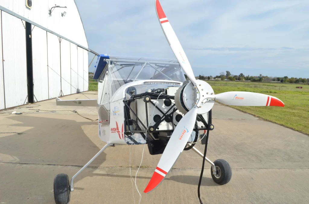 Así es el primer avión eléctrico de Argentina desarrollado por la UNLP