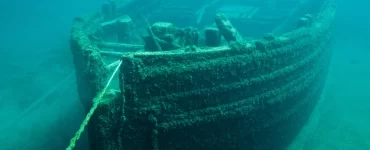 Descubren un barco que naufragó a principios del siglo XX en el lago Nahuel Huapi